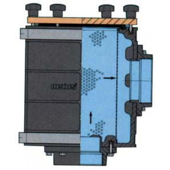Vetus tip 1900 deniz suyu filtresi