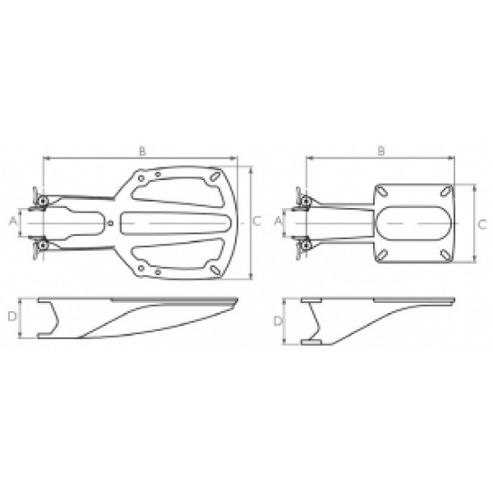 Scanstrut Direk platformları