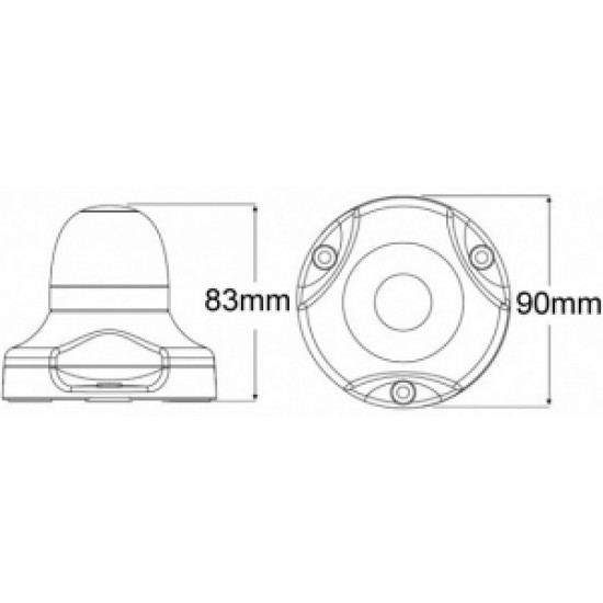 360° Multi-flaş Çakar Lamba