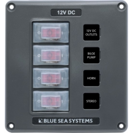 Blue Sea Systems Suya dayanıklı sigorta panelleri 